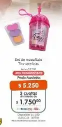 Cooperativa Obrera Tiny set de maquillaje oferta