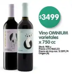 Supermercados Buenos Días Vino omnium oferta