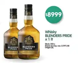 Supermercados Buenos Días Whisky blenders pride oferta