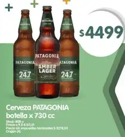Supermercados Buenos Días Cerveza patagonia botella oferta