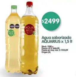 Supermercados Buenos Días Agua saborizada aquarius oferta