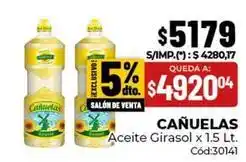 Diarco Cañuelas - aceite girasol oferta