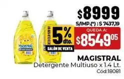 Diarco Magistral - detergente multiuso oferta