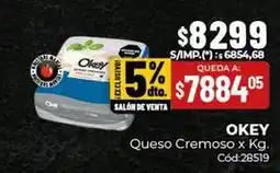 Diarco Okey - queso cremoso x kg oferta