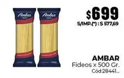 Diarco Ambar - fideos x 500 gr. cód:28441 oferta