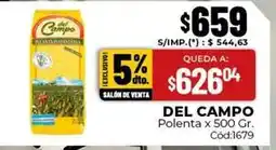 Diarco Del campo - polenta oferta