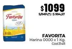 Diarco Favorita - harina 0000 x 1 kg oferta
