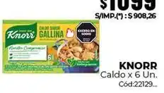 Diarco Knorr - caldo x 6 un. cód:22129 oferta