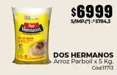 Diarco Dos hermanos - arroz parboil oferta