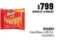 Diarco Pozo - vainillas x 85 gr oferta