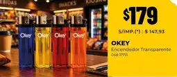 Diarco Okey - encendedor transparente cód 17713 oferta
