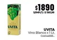 Diarco Uvita - vino blanco x 1 lt oferta