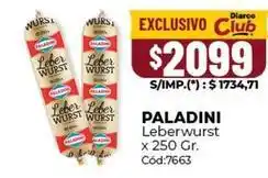Diarco Paladini - leberwurst cód:7663 oferta