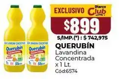 Diarco Querubin - lavandina concentrada x 1 lt. cód:6574 oferta