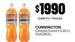 Diarco Cunnington - gaseosa suave x 2.25 lt. cód:23625 oferta
