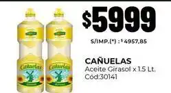 Diarco Cañuelas - aceite girasol cód:30141 oferta