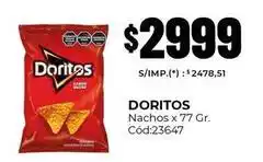 Diarco Doritos - nachos cód:23647 oferta