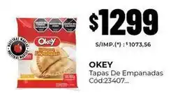 Diarco Okey - tapas de empanadas cód:23407 oferta
