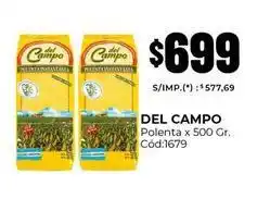 Diarco Del campo - polenta x 500 gr. cód:1679 oferta
