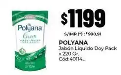 Diarco Polyana - jabón líquido doy pack x 220 gr. cód:40114 oferta