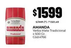 Diarco Amanda - yerba mate tradicional c	ext{ó}d:4766 oferta