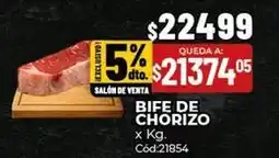 Diarco Bife de chorizo x kg. cód:21854 oferta