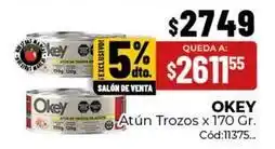 Diarco Okey - atún trozos oferta