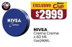 Diarco Nivea - crema crema x 60 ml. cód:29095 oferta