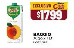 Diarco Baggio - jugo x 1 lt. cód:31761 oferta