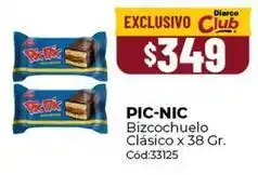 Diarco Pic-nic - bizcochuelo clásico oferta