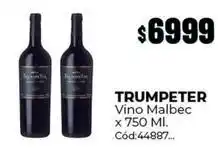 Diarco Trumpeter - vino malbec x 750 ml. cód:44887 oferta