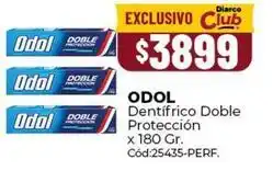 Diarco Odol - dentífrico doble protección cód:25435-perf oferta