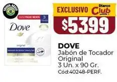 Diarco Dove - jabón de tocador original oferta