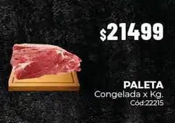 Diarco Paleta congelada x kg. cód:22215 oferta