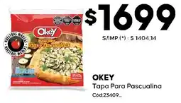 Diarco Okey tapa para pascualina oferta