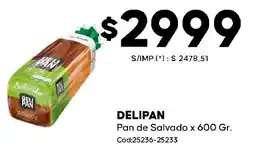 Diarco Delipan pan de salvado oferta