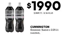 Diarco Cunnington gaseosa suave oferta