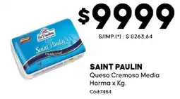 Diarco Saint paulin queso cremoso media oferta