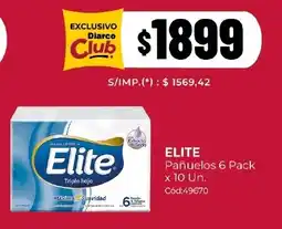 Diarco Elite pañuelos oferta