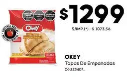 Diarco Okey tapas de empanadas oferta