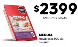 Diarco Mendia ravioles oferta
