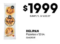 Diarco Delipan pizzetas oferta
