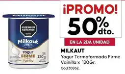 Diarco Milkaut yogur termoformado firme vainilla oferta