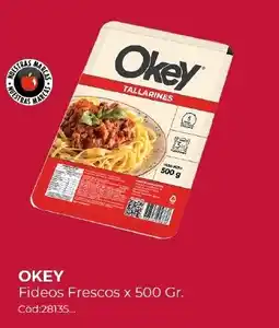 Diarco Okey fideos frescos oferta