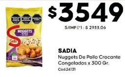 Diarco Sadia nuggets de pollo crocante oferta