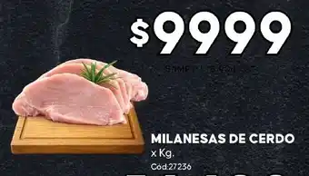 Diarco Milanesas de cerdo oferta