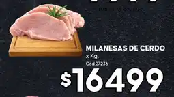 Diarco Milanesas de cerdo oferta