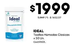 Diarco Ideal toallas húmedas clasicas oferta