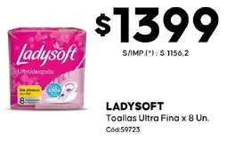 Diarco Ladysoft toallas ultra fina oferta