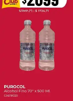 Diarco Purocol alcohol fino 70° oferta